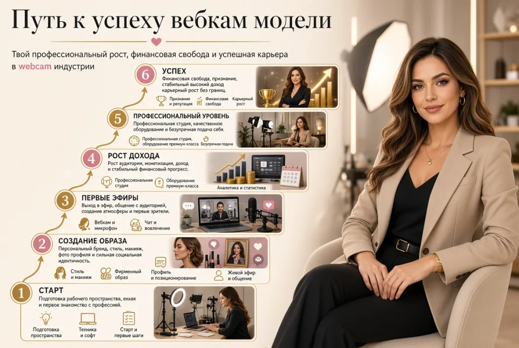 как начать зарабатывать вебкам моделям с нуля?